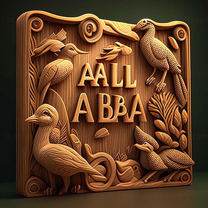 3D model Alba A Wildlife Adventure game (STL)